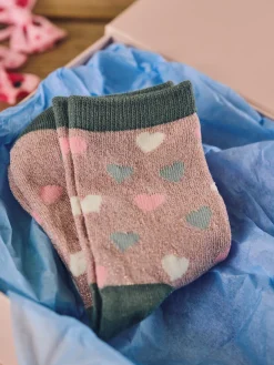 Chaussettes à paillettes pour enfants