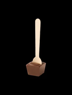 Cuillère de chocolat chaud
