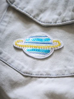 Écusson à coudre avec sequins