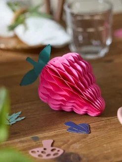Décorations en forme de fruits en papier
