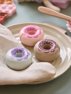 Donuts en bois jouets