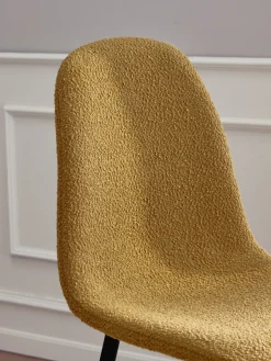 Fauteuil en tissu bouclé