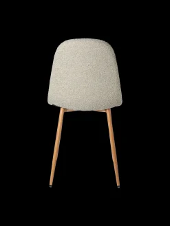 Fauteuil en tissu bouclé
