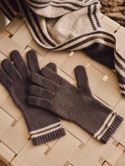 Gants avec cachemire