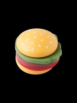 Hamburger jouet en bois