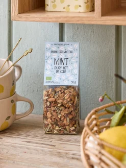 Infusion de thé à la menthe
