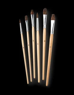 Jeu de pinceaux