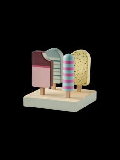 Jouets en bois en forme de glaces