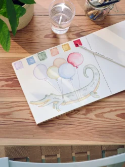 Kit de livre d'aquarelle