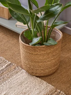 Panier cache-pot avec doublure