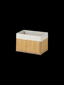 Panier de rangement avec doublure