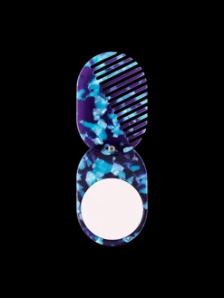 Peigne pliable avec miroir