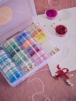Perles assorties