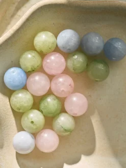 Perles d’agate 12 mm