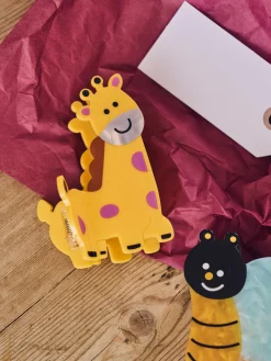 Pince à cheveux giraffe