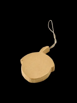Pomme de pin en papier mâché à réaliser soi-même