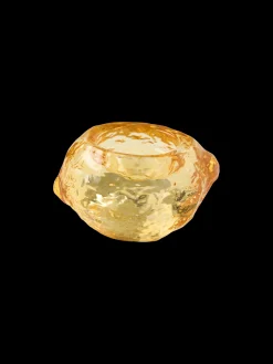 Porte-bougie citron