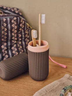 Porte-brosse à dents de voyage