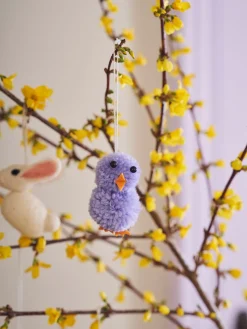 Poussin décoratif à suspendre