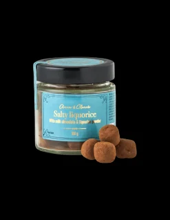 Réglisse salée au chocolat au lait