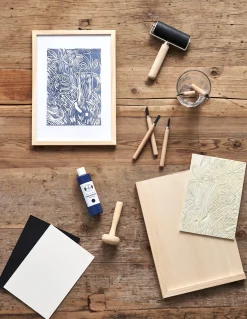 Rouleau à peinture pour linogravure