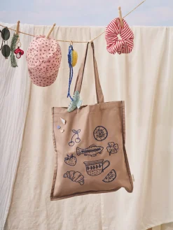 Sac fourre-tout brodé