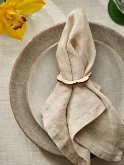 Serviette de table en lin 40 x 40 cm
