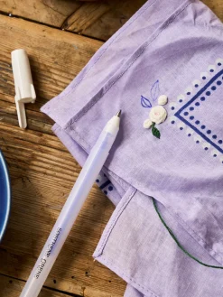 Stylo pour textiles à encre effaçable