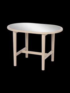 Table d'appoint avec miroir