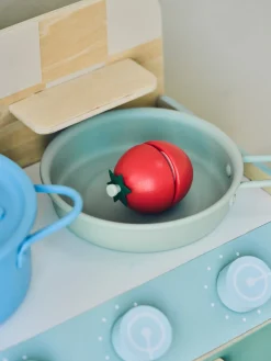 Tomate en bois jouet