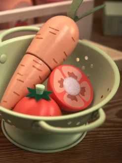 Tomate en bois jouet